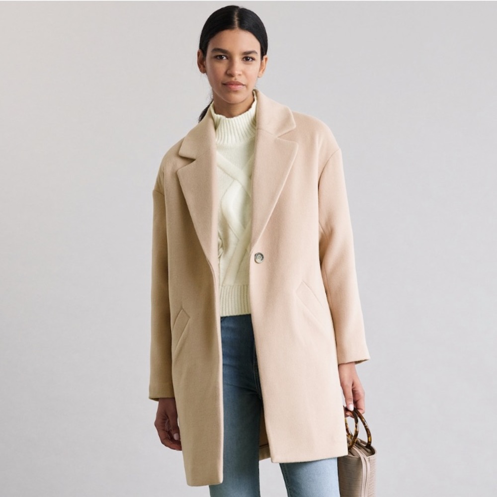 Elizabeth and James self tie coat small